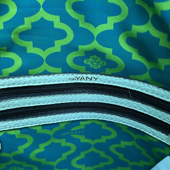 orYANY New Lyssie Braided Leather Tote Shopper Shoulder Handbag BLUE Navy - Picture 13 of 16